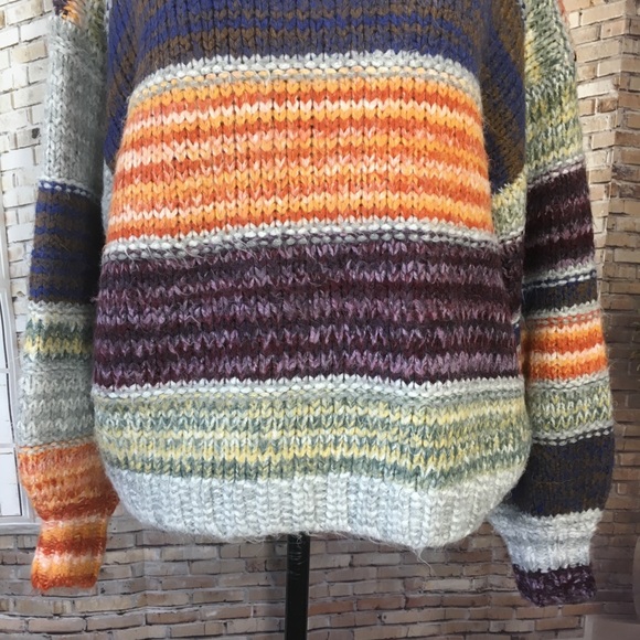blythe striped pullover sweater
